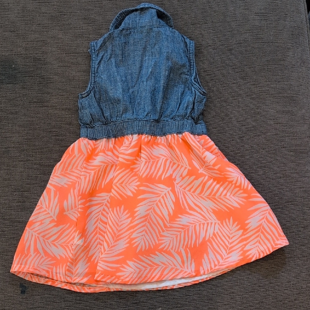 Healthtex Blue Denim Dress - Picture 3 of 3